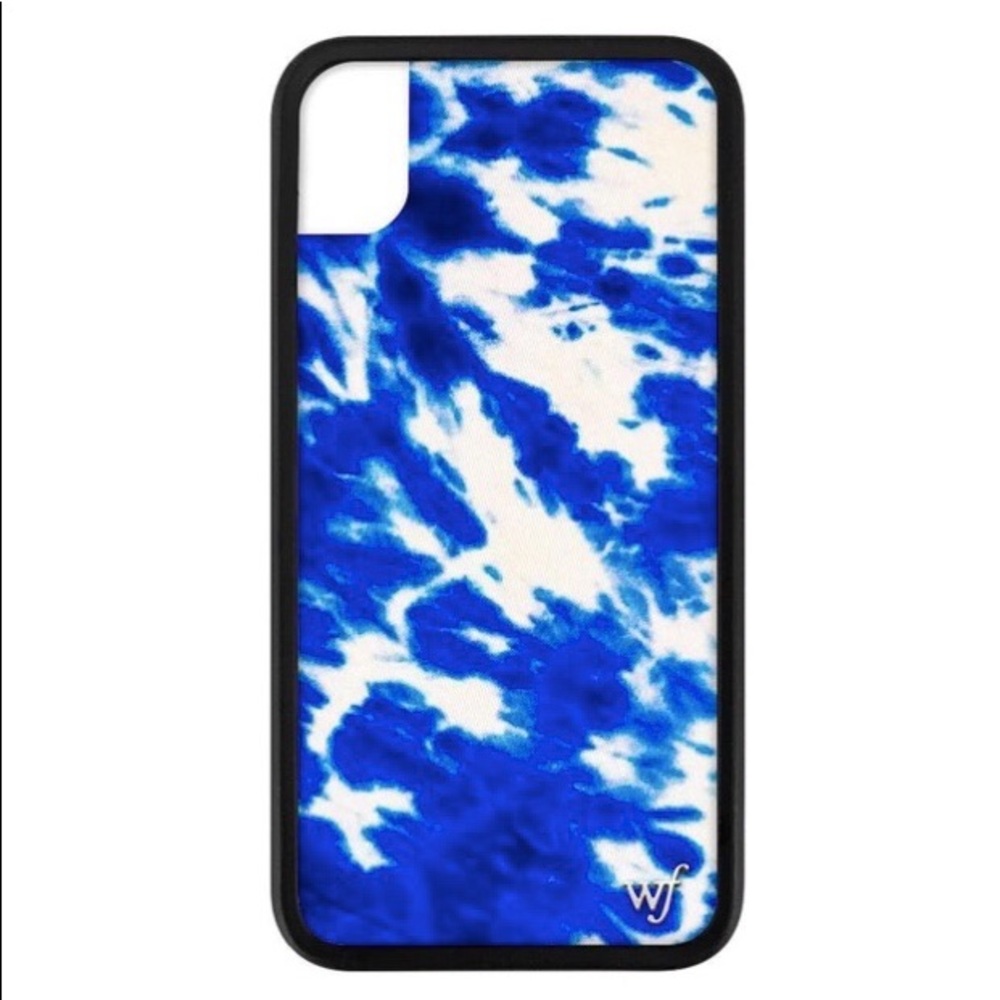 NWT Wildflower Blue Tie Dye iPhone X/Xs Phone Case